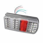 Rucklicht 5 Funktionen 225x105mm 43LED rechts