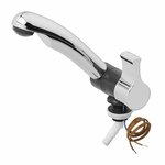 Kaltwasserhahn Style 2005 12V  dia 20 mm Chrom Schwarz