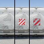 Fahrradabdeckung XL fur 2 Fahrrader mit Einstecktasche fur Markierungstafel (Ripstop)