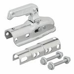 Kugelkupplung Stahl rund 40 45 50mm 2300kg gebremst