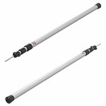 Zeltstange Teleskop 3-teilig 93-230cm - 2er Set