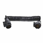 Spiralkabel 3 5M 13-adrig mit 2x Stecker 13-polig PVC