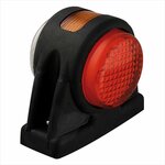 Breitenleuchte 12 24V rot weiß orange 101x82mm LED
