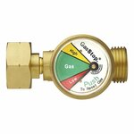 GasStop Gasflaschensicherung fur Propangasflaschen NL 21 8mm LH (G.5) GSNL1