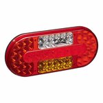Rucklicht 6 Funktionen 323x134mm 54LED rechts