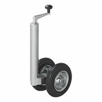 Doppeltes Bugrad 48 mm mit Vollgummireifen 200 x 50 mm