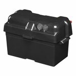 Batteriebox 35x18x20cm 2x USB - 1x 12V Steckdose - Voltmeter