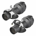 Adapterstecker von 24V 15 auf 12V 13-polig ISO12098 > ISO11446