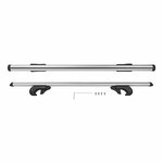 Dachrelingtrager 120cm Aluminium 90kg