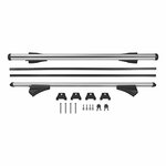Dachrelingtrager fur geschlossene Dachreling 120cm Aluminium 75kg