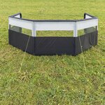 Aufblasbarer Windschutz 840x140cm