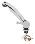 Kaltwasserhahn Style 2005 12V  dia 20 mm Chrom Schwarz