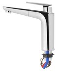 Mischbatterie Vector S Kitchen  dia 33 mm Chrom im Karton