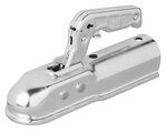 Kugelkupplung Stahl vertikal 2 Locher rund 50mm 1300kg gebremst
