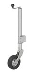 Bugrad 570 60 mm Felge Metall mit Gummireifen 220 x 65 mm klappbar 300kg
