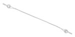 Heckklappenkabel 45 cm - 2x M8