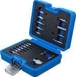Schraubenausdreher-Satz fur Innensechskant 1,5 - 10 mm / T-Profil (fur Torx) T10 - T55 19-tlg