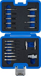 Schraubenausdreher-Satz fur Innensechskant 1,5 - 10 mm / T-Profil (fur Torx) T10 - T55 19-tlg