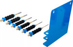 Splintentreiber-Satz mit Handschutz 180 mm 3 - 8 mm 6-tlg