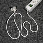 Steckdosenleiste mit Schalter 6-fach weiß 1,5m H05VV-F 3G1,5