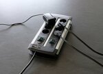 Technik Steckdosenleiste 8-fach Duo schwarz 3m H05VV-F 3G1,5 4-fach schaltbare Steckdosen