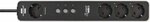 Connect WiFi Steckdosenleiste 4-fach weiß schwarz 1,5m H05VV-F3G1,5