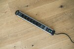 60.000A Uberspannungsschutz-Steckdosenleiste mit Power Delivery USB-Ladefunktion 6-fach 3m H05VV-F 3G1,5