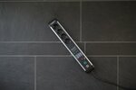 60.000A Uberspannungsschutz-Steckdosenleiste 4-fach 3m H05VV-F 3G1,5