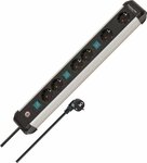 Technik Steckdosenleiste 6-fach 3m H05VV-F 3G1,5 2-fach schaltbare Steckdosen