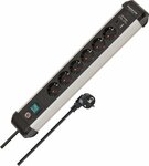 Steckdosenleiste 6-fach mit USB C PD 30W und USB A 18W 3m H05VV-F3G1,5