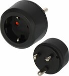 Reisestecker Schutzkontakt Sudafrika, Indien