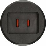 Reisestecker USA Euro mit 2,5A Sicherung