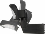 LED Strahler WS 2050 S, 1680lm, IP44, schwarz