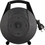 Kabelbox 4-fach schwarz lichtgrau 5m H05VV-F 3G1,5