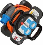 Gummi-Kabelhaspel X-Gum CEE IP44 für Camping- Maritim 10m H07RN-F 3G2,5