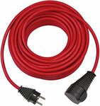 Baustellen-Verlangerungskabel IP44 25m H07RN-F 3G1,5 rot