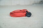 Baustellen-Verlangerungskabel IP44 10m H07RN-F 3G1,5 rot
