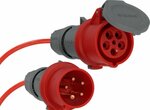 Verlangerungskabel IP44 25m signalrot AT-N07V3V3-F 5G1,5 400V 16A