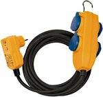Schutzadapterkabel FI IP 54 mit Powerblock 5m H07RN-F3G1,5