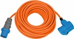 Camping- Maritim CEE Verlangerungskabel IP44 25m orange H07RN-F 3G2,5 CEE-Stecker, Winkelkupplung 230V 16A