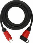Verlangerungskabel VN 1200 IP44, 10m schwarz H07RN-F 3G2,5