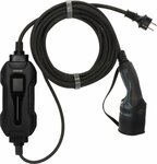 Tragbares EV Ladegerat Typ 2 Schutzkontakt 2,3KW mit 8m Kabel