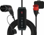 Tragbares EV Ladegerat Typ 2 CEE 11kW mit 8m Kabel