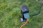 WIFI Gartensteckdose mit Erdspieß und Montageplatte IP44 2-fach 10m H07RN-F3G1,5