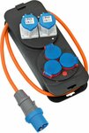 Camping-Stromstation 2xCEE230V 16A, 3x230V 1,5m H07RN-F3G2.5 mit CEE Stecker