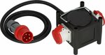 Kompakter Gummi-Stromverteiler BSV 3 2 32 IP44, 2m H07RN-F 5G6,0, 2x CEE 400V 32A
