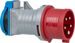 CEE Adapter CEE400V 16A auf Schutzkontaktsteckdose 230V 16A