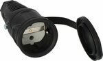 Schutzkontakt-Gummikupplung 230V 16A IP54