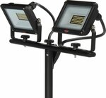 Stativ LED Strahler JARO 6060 T, 4800lm, 2x 20W, 3m H07RN-F 3G1,0, IP65