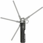 Akku LED Handlampe HL 400 AC, 400lm + Spot 120lm + Rückseite 200lm